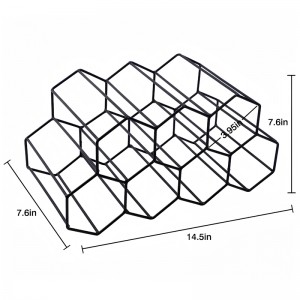 7 Bottle Wire Wne Holder