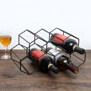 7 Bottle Wire Wne Holder