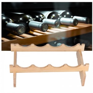 Stackable Pine Wine Rack