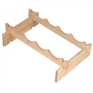 Stackable Pine Wine Rack